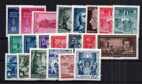 DDR Michel Nummer 459 - 484 postfrisch
