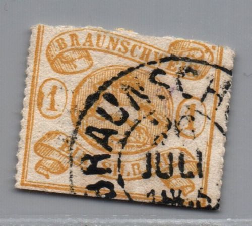Braunschweig Michel Nummer 14 gestempelt