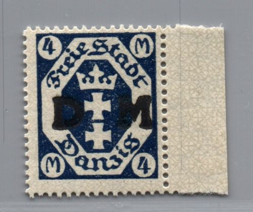 Danzig Dienstmarken Michel Nr. 20 postfrisch