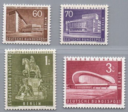 Berlin Michel-Nr. 151 - 154 postfrisch