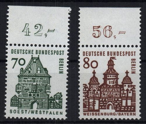 Berlin Michel-Nr. 248 + 249 Oberrand postfrisch
