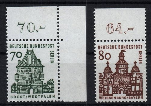 Berlin Michel-Nr. 248 + 249 Oberrand postfrisch
