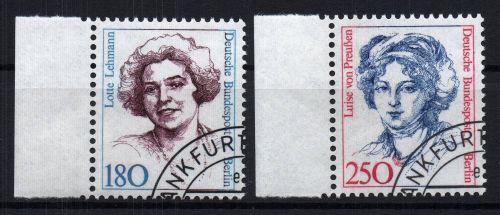 Berlin Michel-Nr. 844 + 845 gestempelt