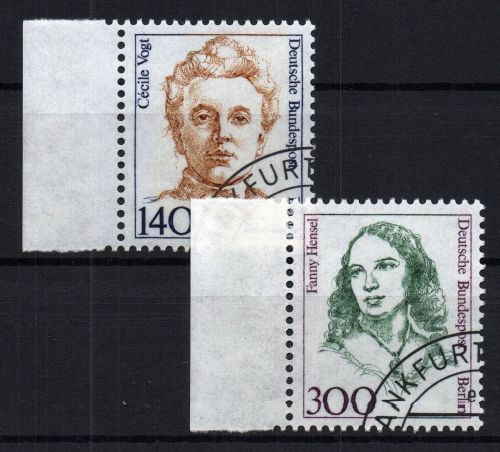 Berlin Michel-Nr. 848 + 849 gestempelt