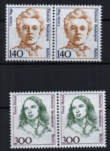 Berlin Michel-Nr. 848 + 849 2er-Blöcke postfrisch