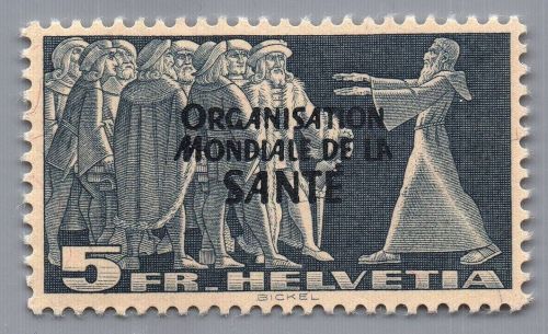 Schweiz Ausg. f. Int. Organisationen Michel-Nr. OMS 24 postfrisch