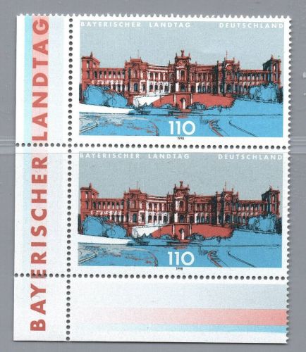 Bund Michel Nummer 1975 I postfrisch Plattenfehler