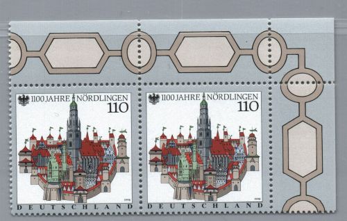 Bund Michel Nummer 1965 I postfrisch Plattenfehler