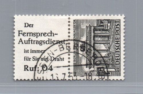 Berlin Zusammendruck Michel-Nr. S 9 gestempelt