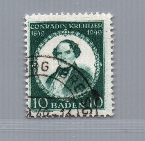 Franz. Zone Baden Michel Nr. 53 gestempelt