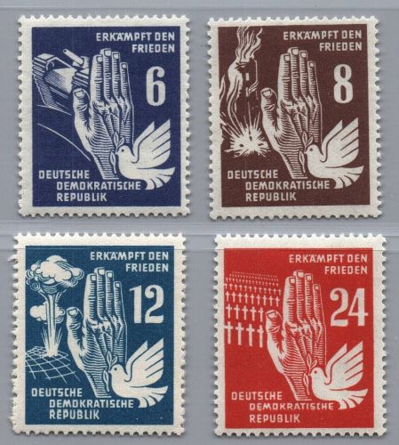 DDR Michel-Nr. 276 - 279 postfrisch