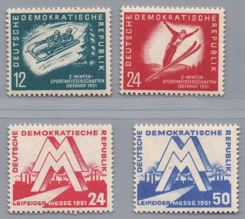 DDR Michel-Nr. 280 - 283 postfrisch