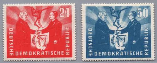 DDR Michel-Nr. 284 + 285 postfrisch