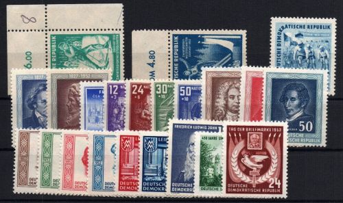 DDR Michel-Nr. 298 - 319 postfrisch