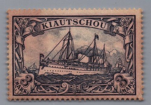 Deutsche Kolonien Kiautschou Michel-Nr. 16 ungebraucht m. Falz