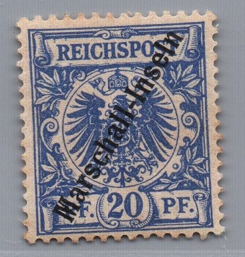 Deutsche Kolonien Marshall-Inseln Michel-Nr. 4 I ungebraucht m. Falz