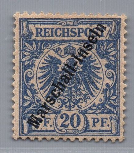 Deutsche Kolonien Marshall-Inseln Michel-Nr. 4 I ungebraucht m. Falz