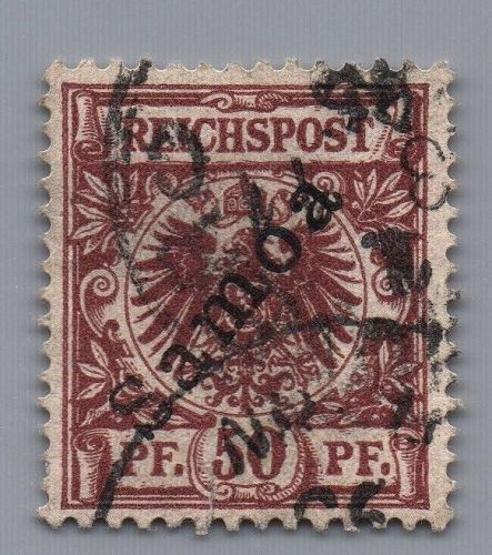Deutsche Kolonien Samoa Michel-Nr. 6 gestempelt