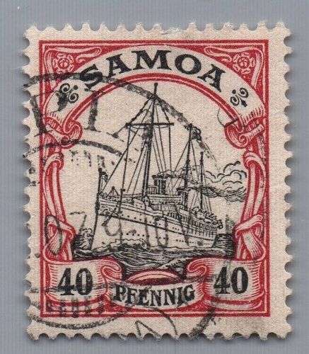 Deutsche Kolonien Samoa Michel-Nr. 13 gestempelt
