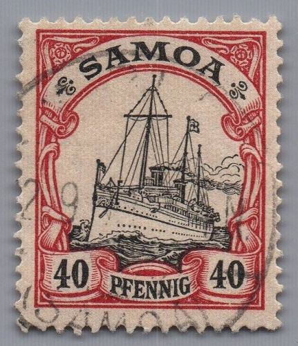 Deutsche Kolonien Samoa Michel-Nr. 13 gestempelt