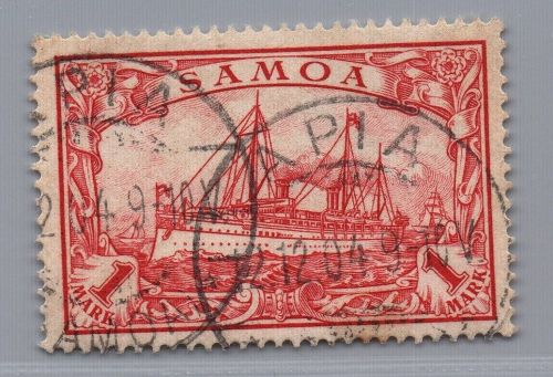Deutsche Kolonien Samoa Michel-Nr. 16 gestempelt