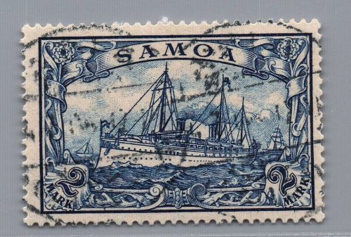 Deutsche Kolonien Samoa Michel-Nr. 17 gestempelt