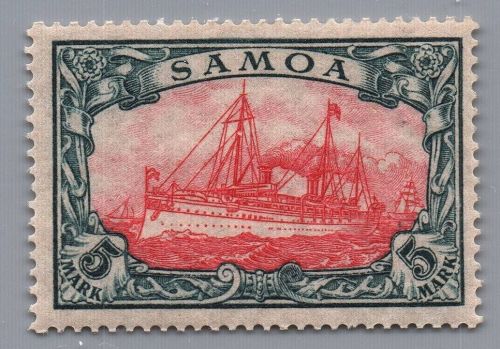 Deutsche Kolonien Samoa Michel-Nr. 19 ungebraucht mit Falz