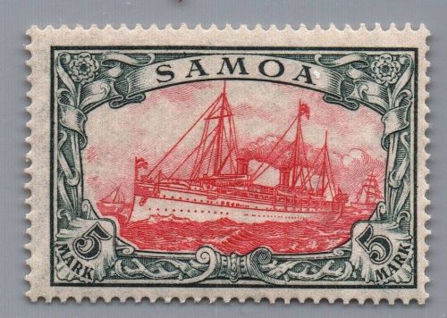Deutsche Kolonien Samoa Michel-Nr. 19 ungebraucht mit Falz