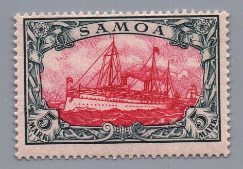 Deutsche Kolonien Samoa Michel-Nr. 19 ungebraucht mit Falz