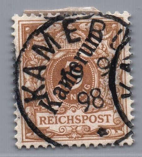 Deutsche Kolonien Kamerun Michel-Nr. 1 b gestempelt
