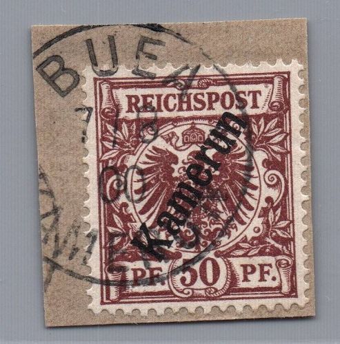 Deutsche Kolonien Kamerun Michel-Nr. 6 gestempelt