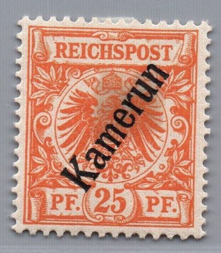 Deutsche Kolonien Kamerun Michel-Nr. 5 a ungebraucht mit Falz