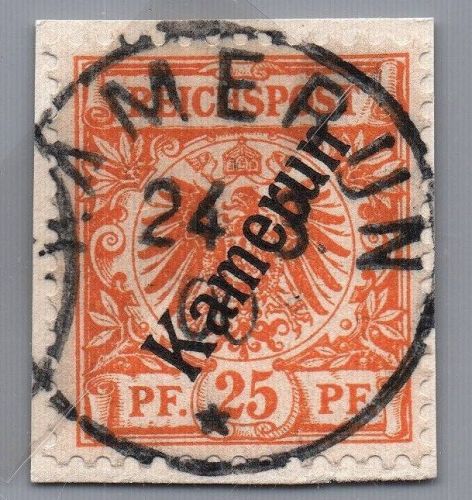 Deutsche Kolonien Kamerun Michel-Nr. 5 a gestempelt