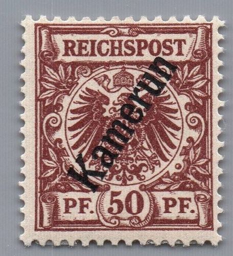 Deutsche Kolonien Kamerun Michel-Nr. 6 ungebraucht mit Falz