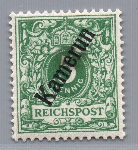 Deutsche Kolonien Kamerun Michel-Nr. 2 ungebraucht mit Falz
