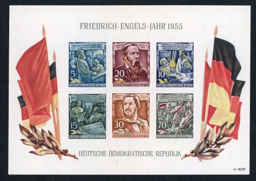 DDR Block Nummer 13 postfrisch