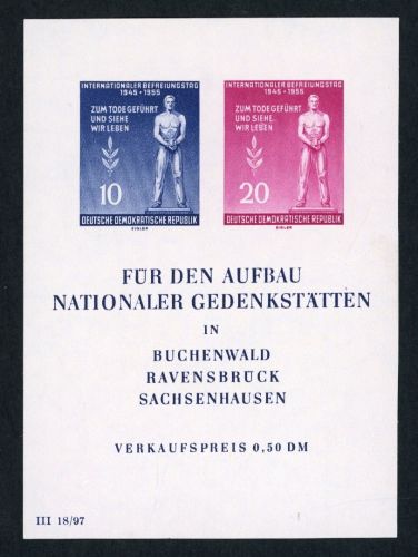 DDR Block Nummer 11 postfrisch