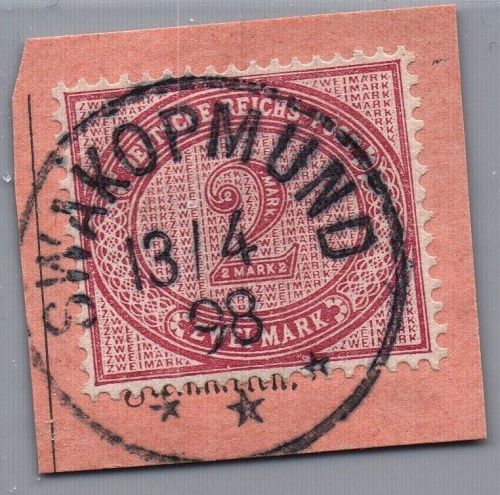 Deutsche Kolonien Deutsch Südwestafrika Michel-Nr. 37 e gestempelt