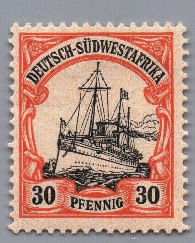 Deutsche Kolonien Deutsch Südwestafrika Michel-Nr. 16 ungebraucht mit Falz