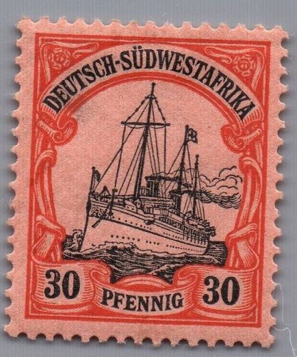 Deutsche Kolonien Deutsch Südwestafrika Michel-Nr. 16 ungebraucht mit Falz