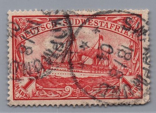 Deutsche Kolonien Deutsch Südwestafrika Michel-Nr. 20 gestempelt