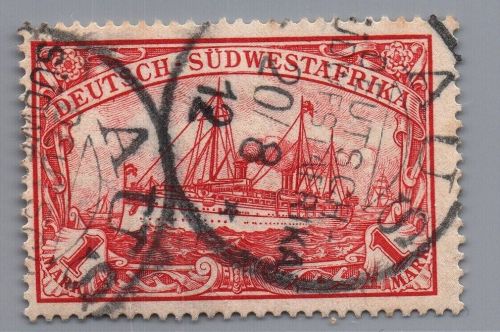 Deutsche Kolonien Deutsch Südwestafrika Michel-Nr. 20 gestempelt
