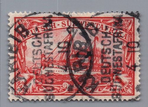 Deutsche Kolonien Deutsch Südwestafrika Michel-Nr. 20 gestempelt