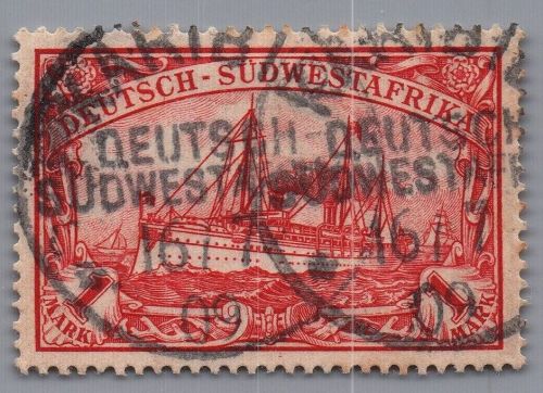 Deutsche Kolonien Deutsch Südwestafrika Michel-Nr. 20 gestempelt
