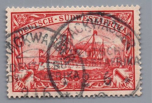 Deutsche Kolonien Deutsch Südwestafrika Michel-Nr. 20 gestempelt