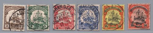 Deutsche Kolonien Deutsch Südwestafrika Michel-Nr. Lot aus 11 - 19 gestempelt