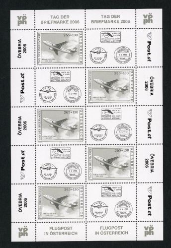 Österreich Michel Nummer 2606 Schwarzdruck Kleinbogen