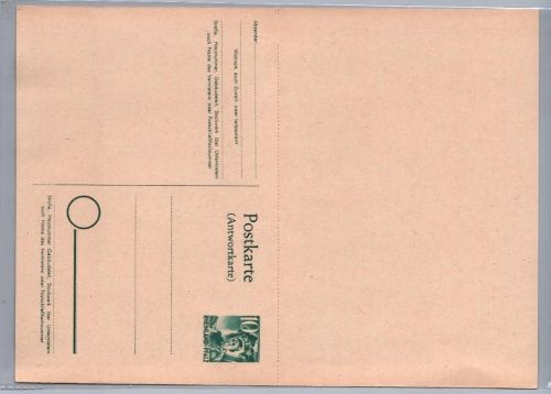 Alliierte Besetzung Franz. Zone Rheinland Pfalz - Ganzsache P 5