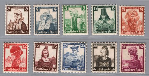 Dt. Reich Michel Nummer 556 - 564 postfrisch