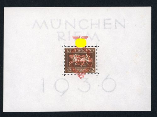 Deutsches Reich Block Nummer 10 postfrisch